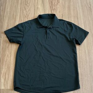 BYLT Men's Everyday Drop Cut Polo in Forest size L